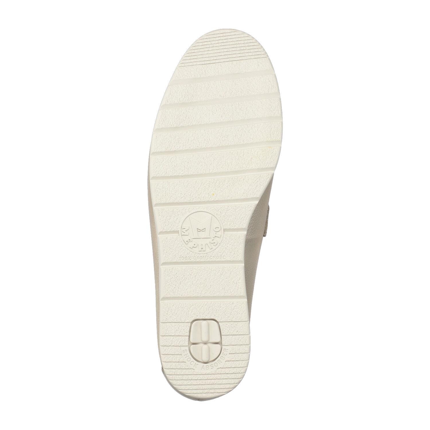 mocassins femme modèle Valenza Or - Mephisto